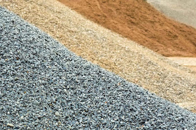 A construction company for the supply of sand, sand and gravel